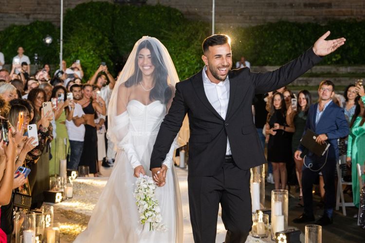 החתונה של רון ושי טסה (צילום: חיים אפריאט)