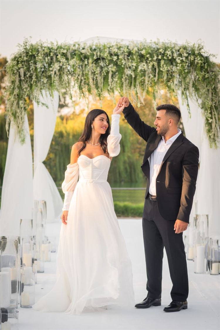 החתונה של רון ושי טסה (צילום: חיים אפריאט)