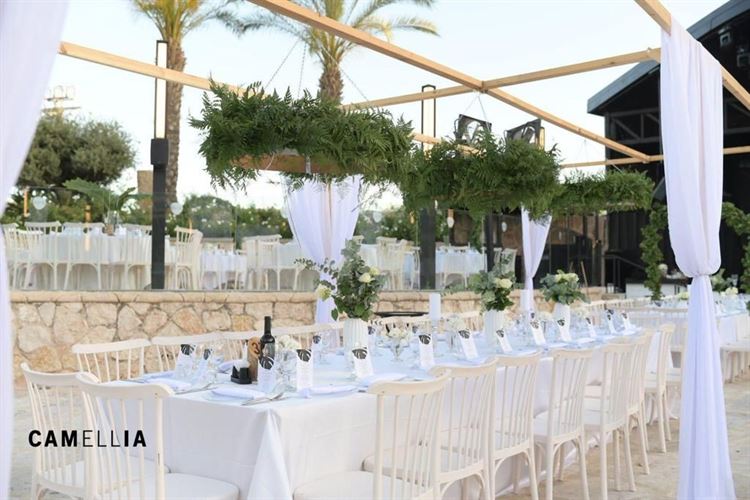 החתונה של אוראל חזיזה וגל הללי (צילום: קמליה)