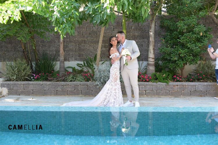 החתונה של אוראל חזיזה וגל הללי (צילום: קמליה)