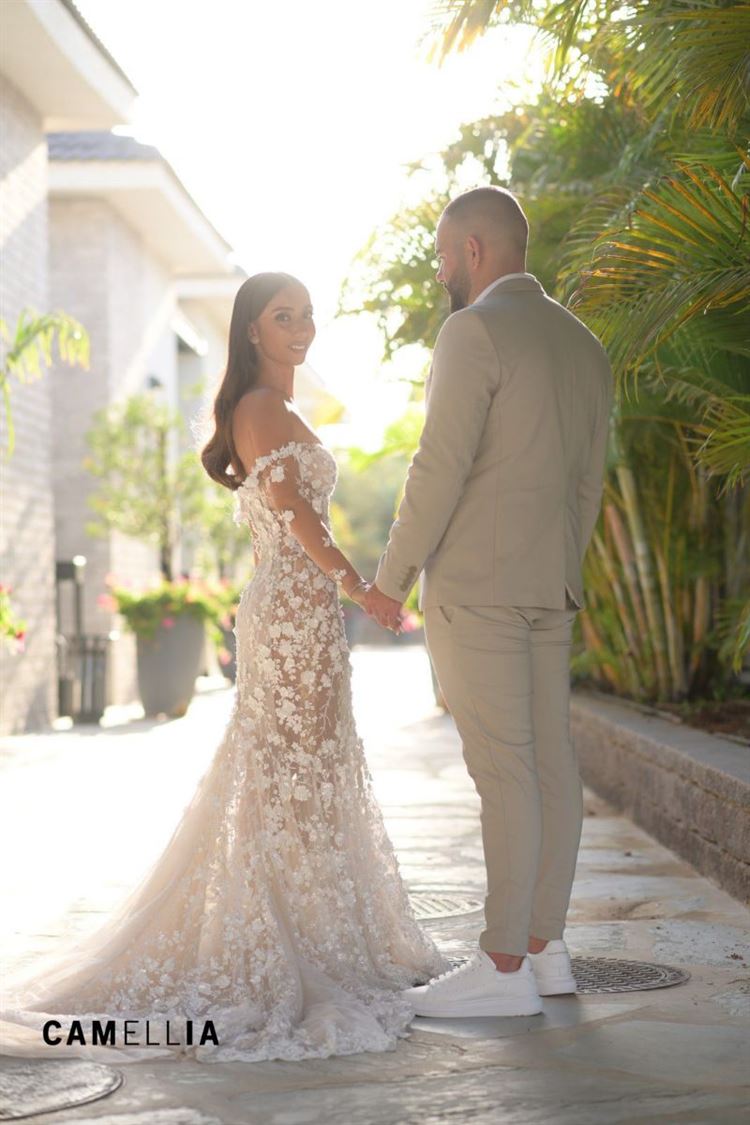 החתונה של אוראל חזיזה וגל הללי (צילום: קמליה)