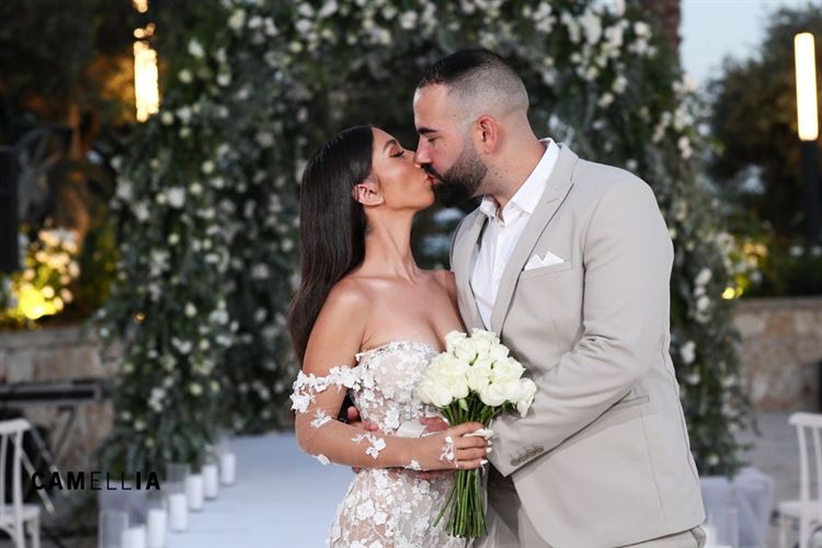 החתונה של אוראל חזיזה וגל הללי (צילום: קמליה)