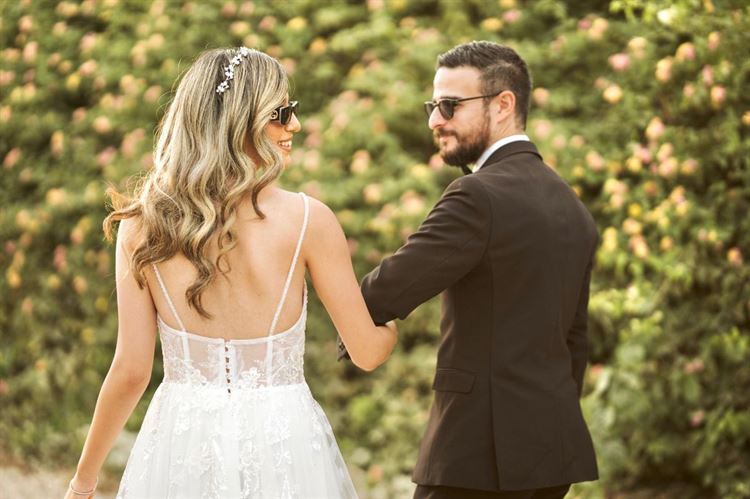 החתונה של ימית מזוז ומאיר כהן (צילום: רון תורג'מן)