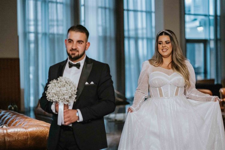 החתונה של שיראל ואלעזר (צילום: עידו פוטוגרף)