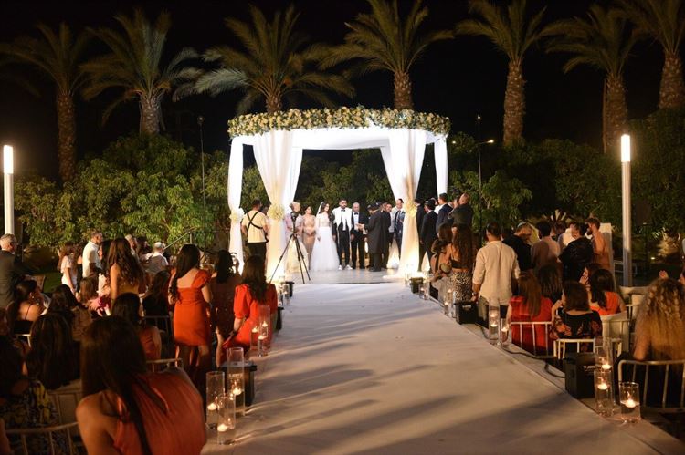 החתונה של שרית ישר ומשה דניאל (צילום: שלומי ביטון)