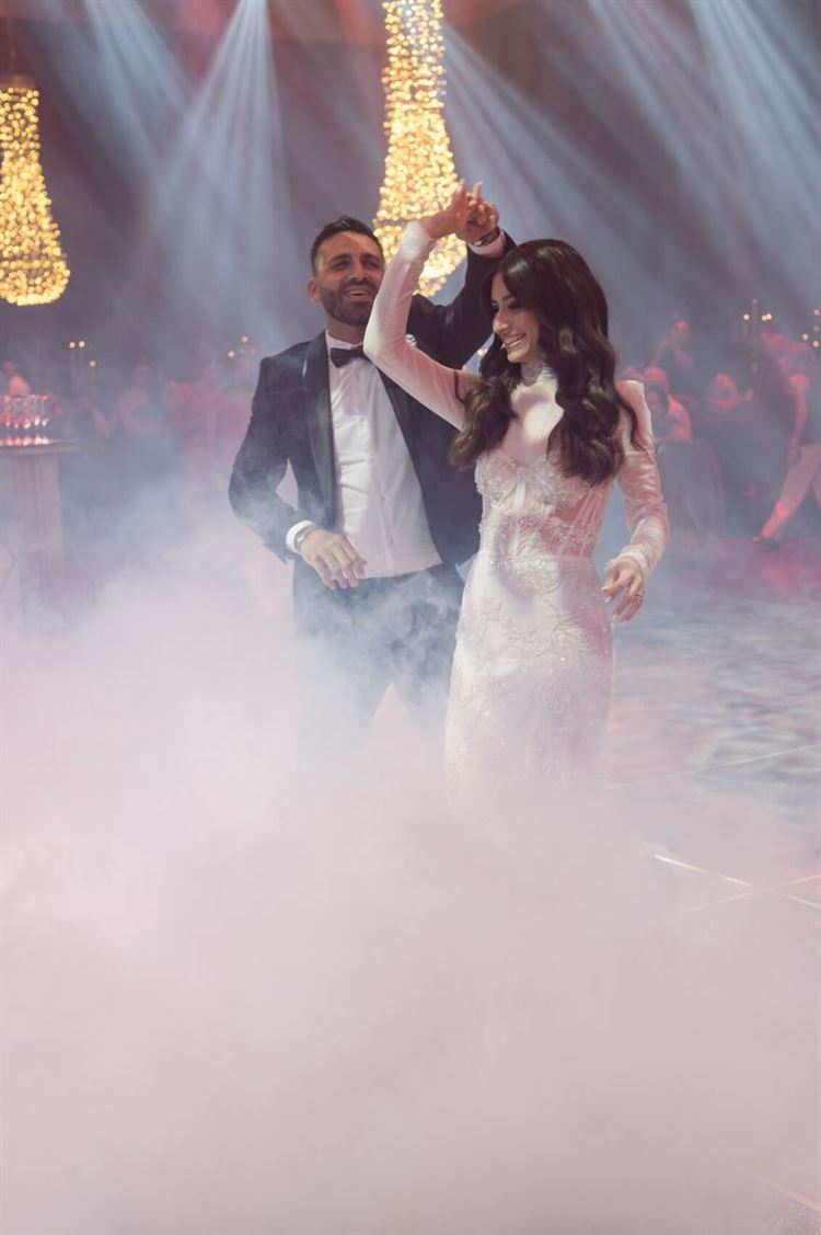 החתונה של שרית ישר ומשה דניאל (צילום: שלומי ביטון)