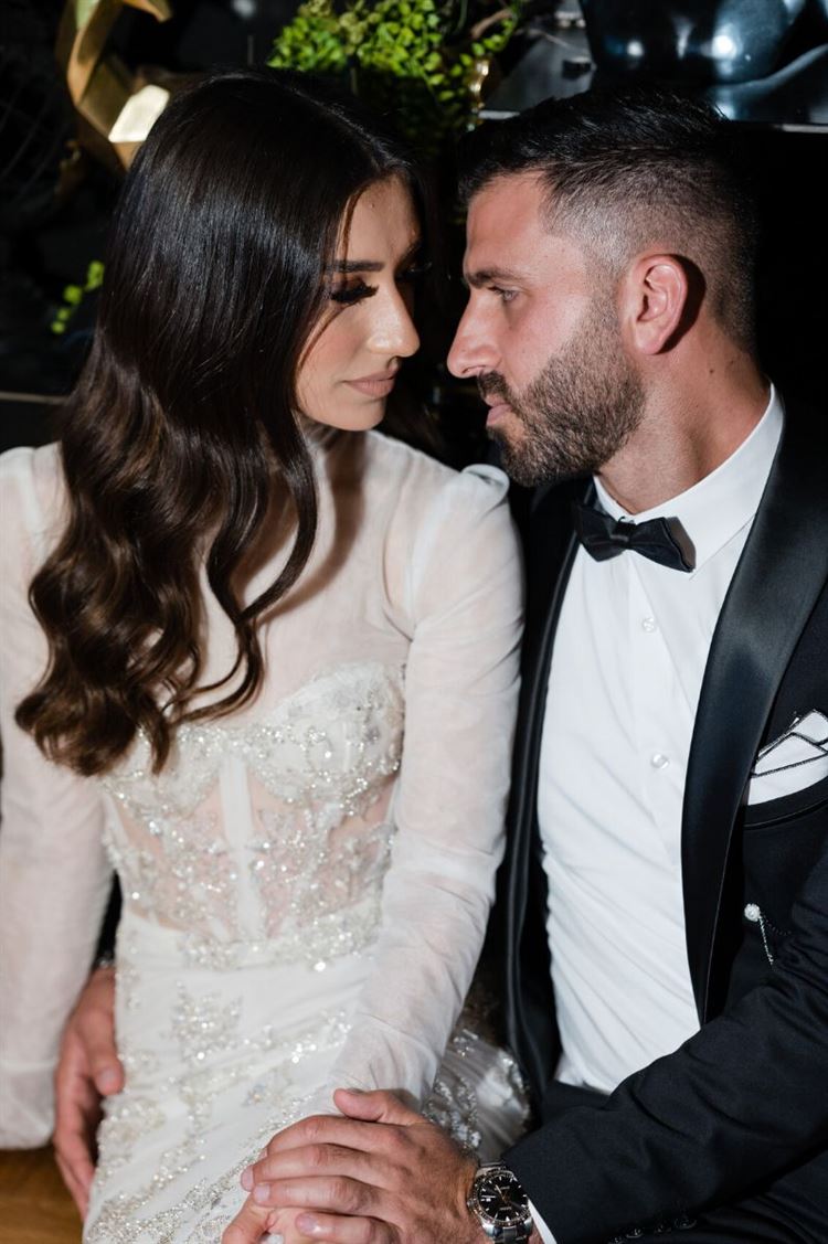 החתונה של שרית ישר ומשה דניאל (צילום: שלומי ביטון)