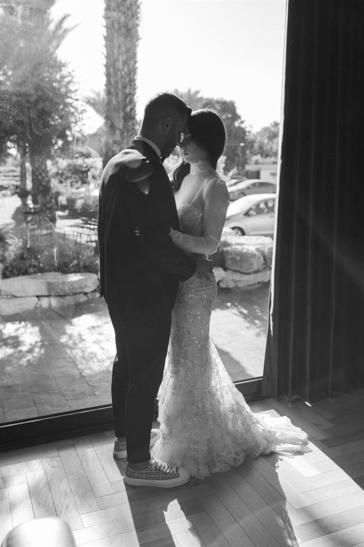 החתונה של שרית ישר ומשה דניאל (צילום: שלומי ביטון)