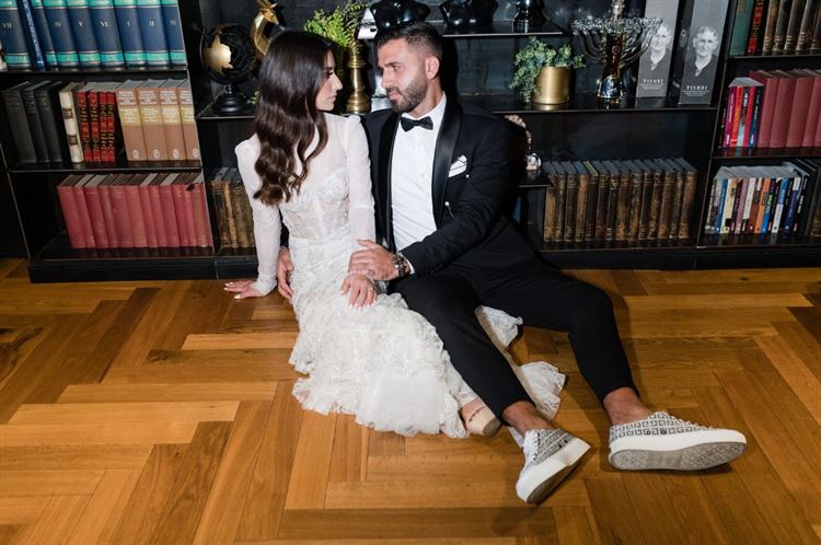 החתונה של שרית ישר ומשה דניאל (צילום: שלומי ביטון)