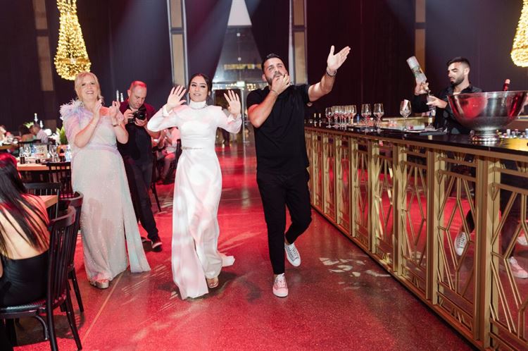 החתונה של שרית ישר ומשה דניאל (צילום: שלומי ביטון)