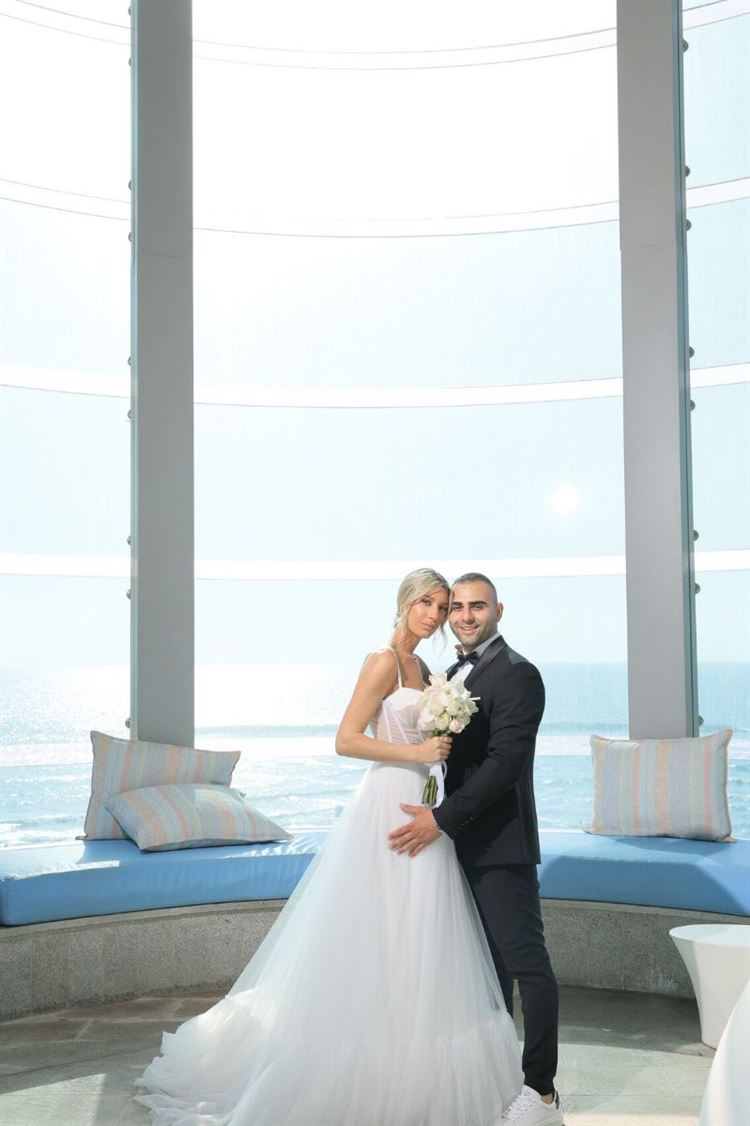 החתונה של ים צוקרמן וירין ניסים (צילום: שרון רביבו)