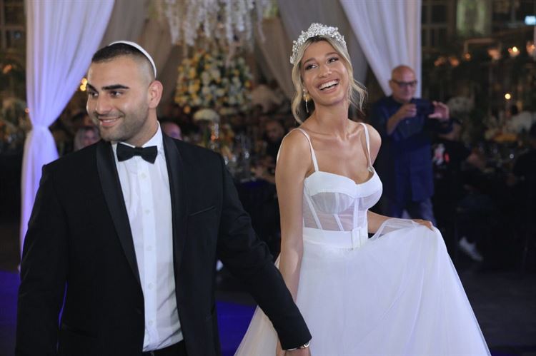 החתונה של ים צוקרמן וירין ניסים (צילום: שרון רביבו)
