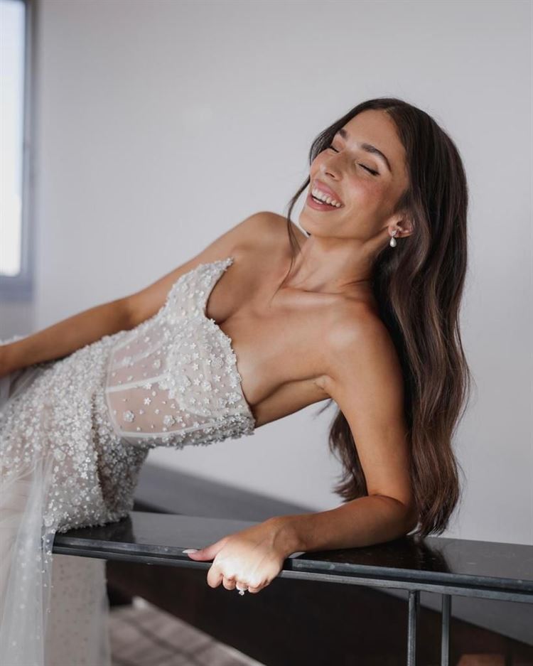 החתונה של מאי אלחסיד ודין ססי (צילום: אורי חיון)