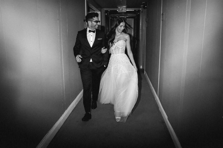 החתונה של מאי אלחסיד ודין ססי (צילום: אורי חיון)