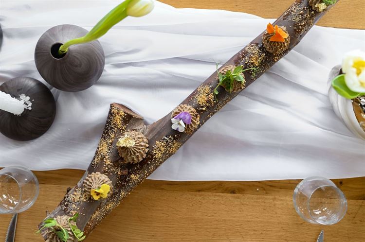 התפריט החדש של מתחם האירועים 'סקיי גארדן' (צילום: וואלה! מזל טוב)