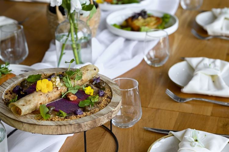 התפריט החדש של מתחם האירועים 'סקיי גארדן' (צילום! וואלה מזל טוב)