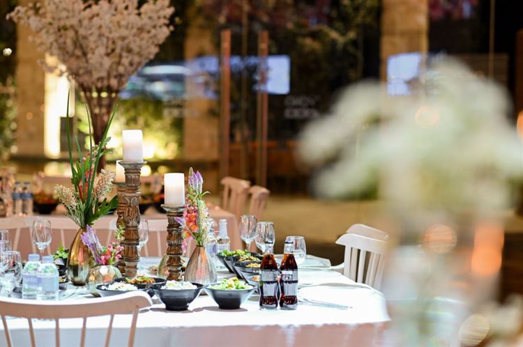 הצצה למתחם האירועים 'יונו' (צילום: וואלה! מזל טוב)