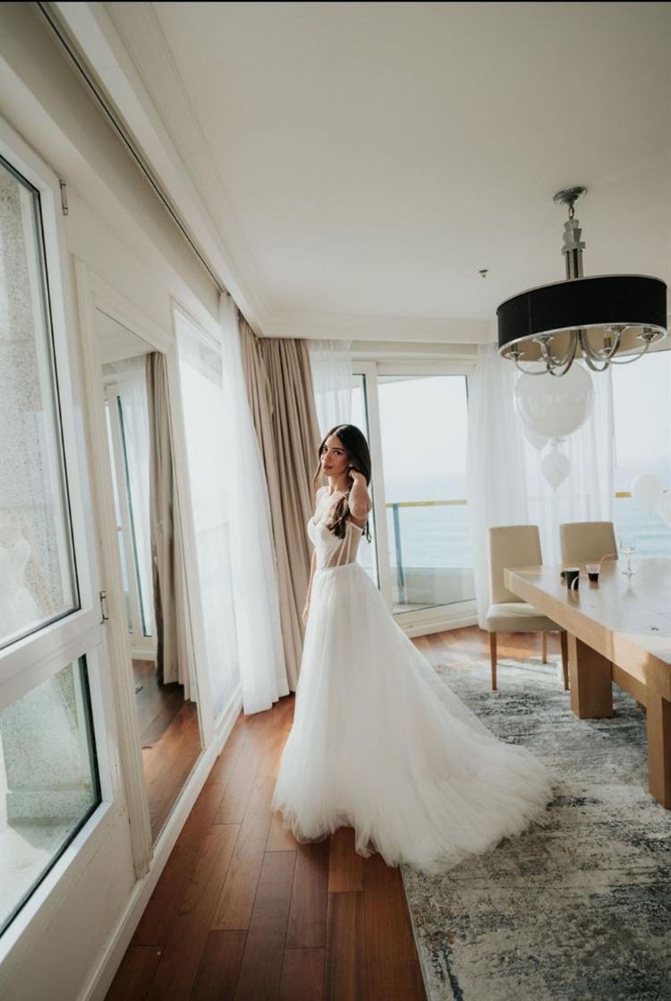 החתונה של ירדן ברזילאי ובן צעירי (צילום: מלאכים לבנים)