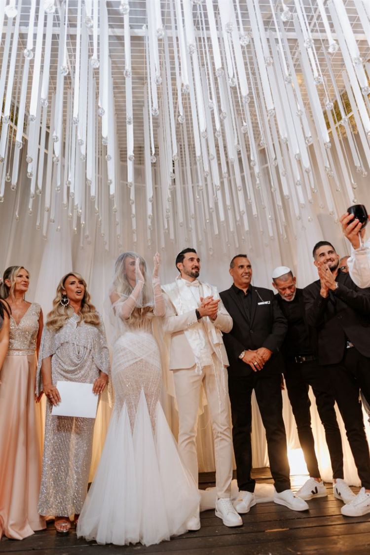 החתונה של דניאלה ברדה ושגיא אלמקיאס (צילום: דניאל דיין)