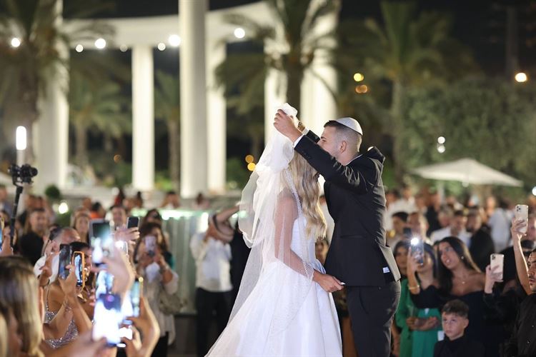 החתונה של הדס ברבי ואליאב שמעוני (צילום: שי אסייג)