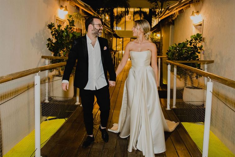 החתונה של גאל טל ובן שטרית (צילום: אלי ראול)