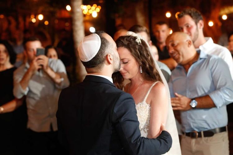 החתונה של ורד ולירון חי (צילום: יניב באיו)