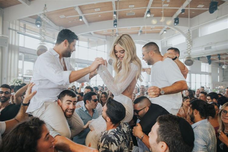 החתונה של שנית ונדב דיין (צילום: עידן חסון)