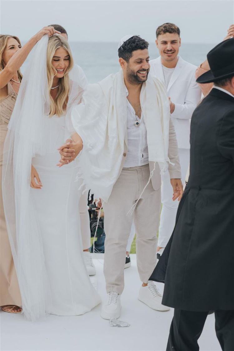 החתונה של שנית ונדב דיין (צילום: עידן חסון)