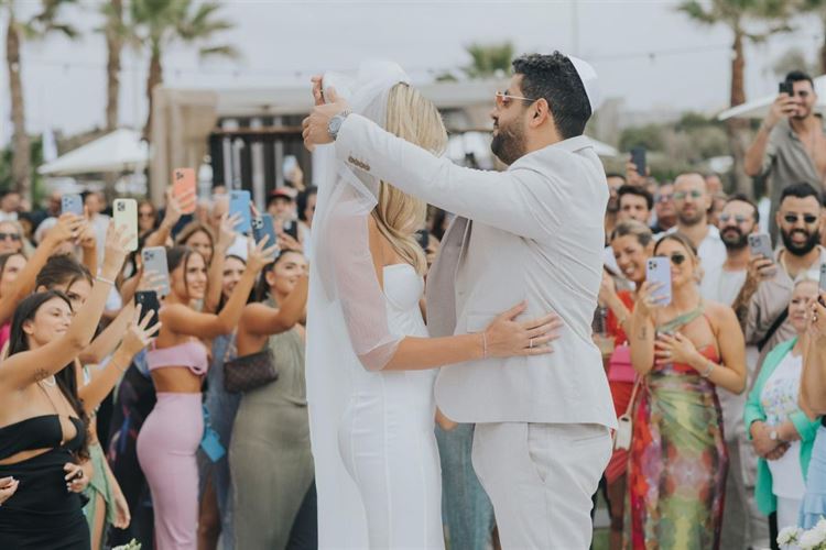 החתונה של שנית ונדב דיין (צילום: עידן חסון)