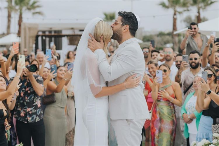 החתונה של שנית ונדב דיין (צילום: עידן חסון)