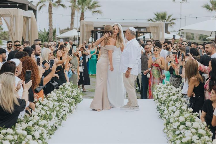 החתונה של שנית ונדב דיין (צילום: עידן חסון)