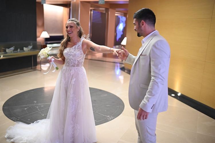 החתונה של ירין גובר וגיא מועלם (צילום: מומנטוס)