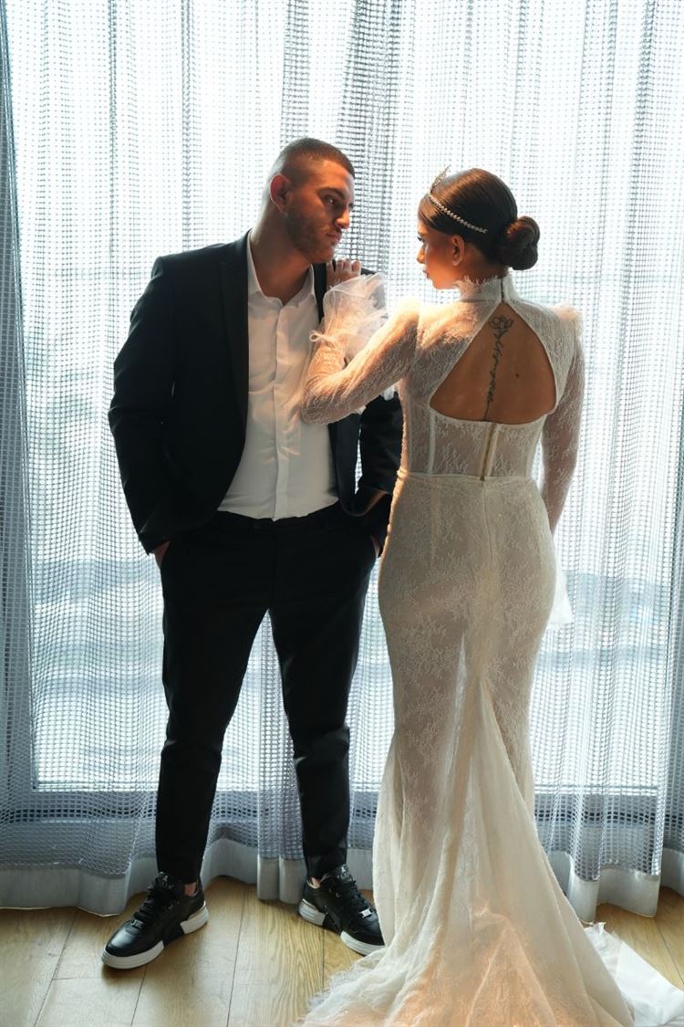 החתונה של סתיו זיתון וירין צרפתי (צילום: 