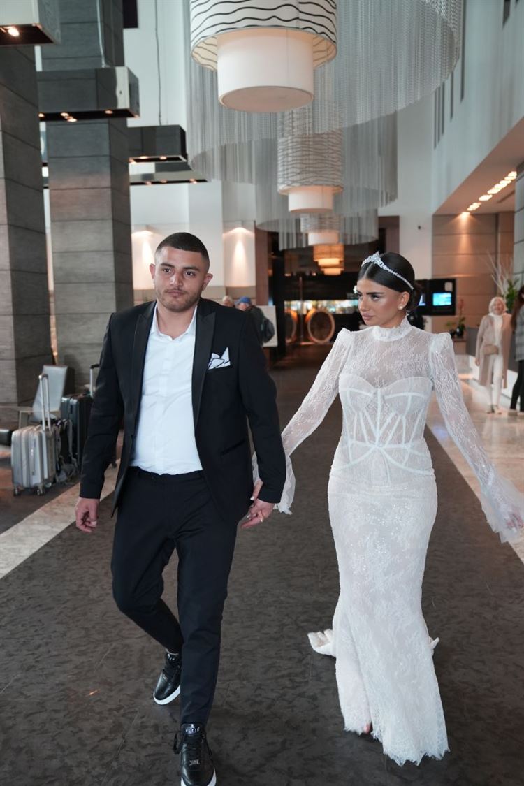 החתונה של סתיו זיתון וירין צרפתי (צילום: 