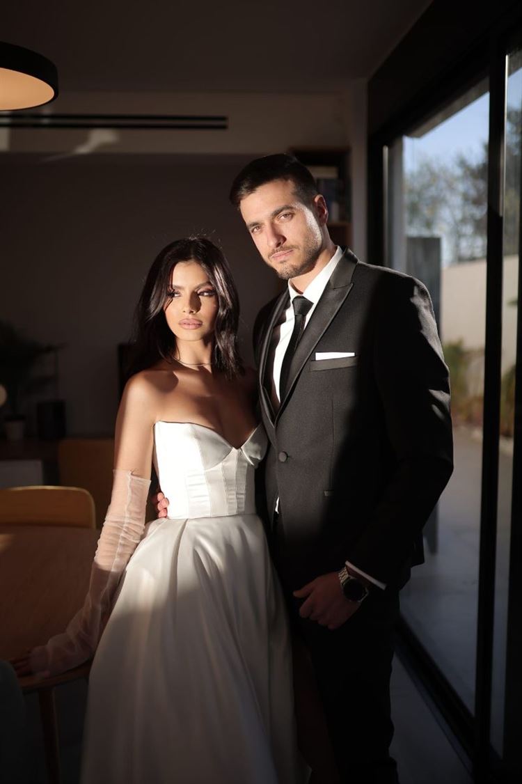 החתונה של דניאל חכים ועידן אדרעי (צילום: אבשלום זוהר)