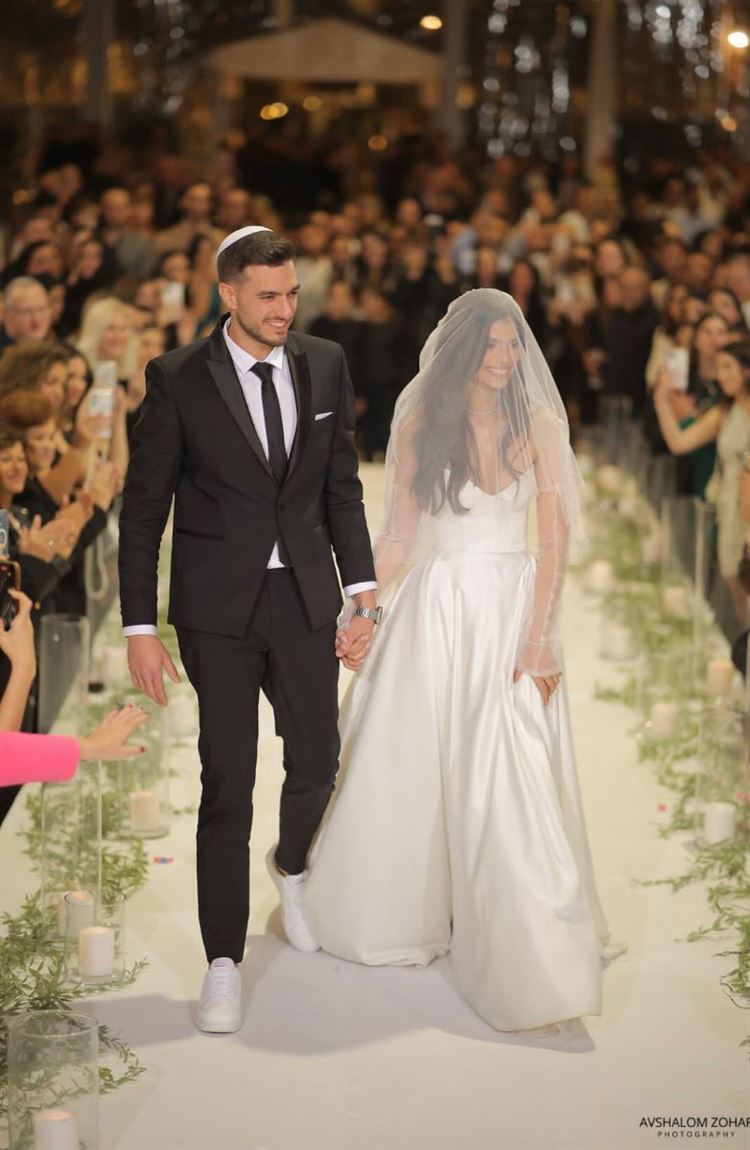 החתונה של דניאל חכים ועידן אדרעי (צילום: אבשלום זוהר)