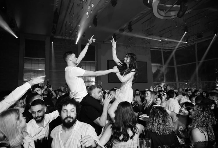 החתונה של דניאל חכים ועידן אדרעי (צילום: אבשלום זוהר)