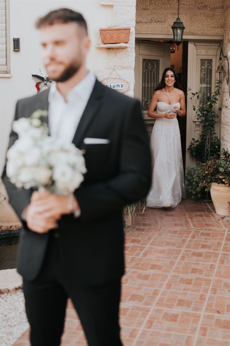 החתונה של נוי נחשון ותומר פינטו (צילום: Your Story)