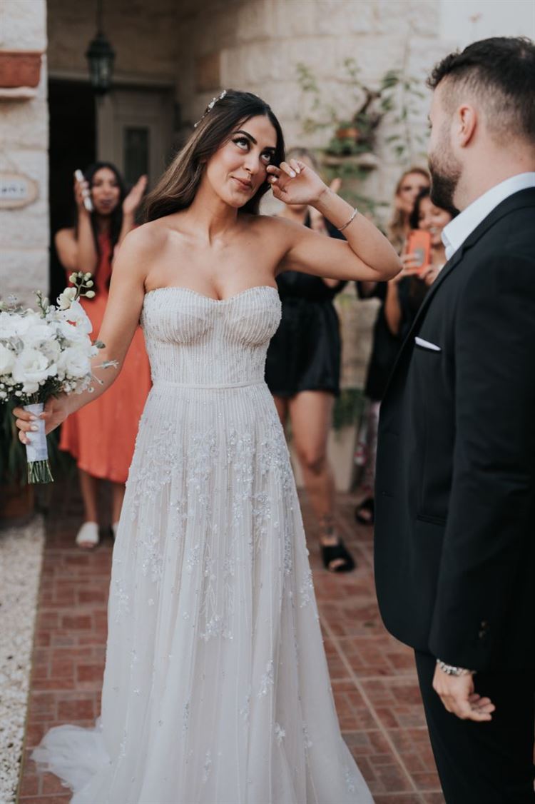 החתונה של נוי נחשון ותומר פינטו (צילום: Your Story)