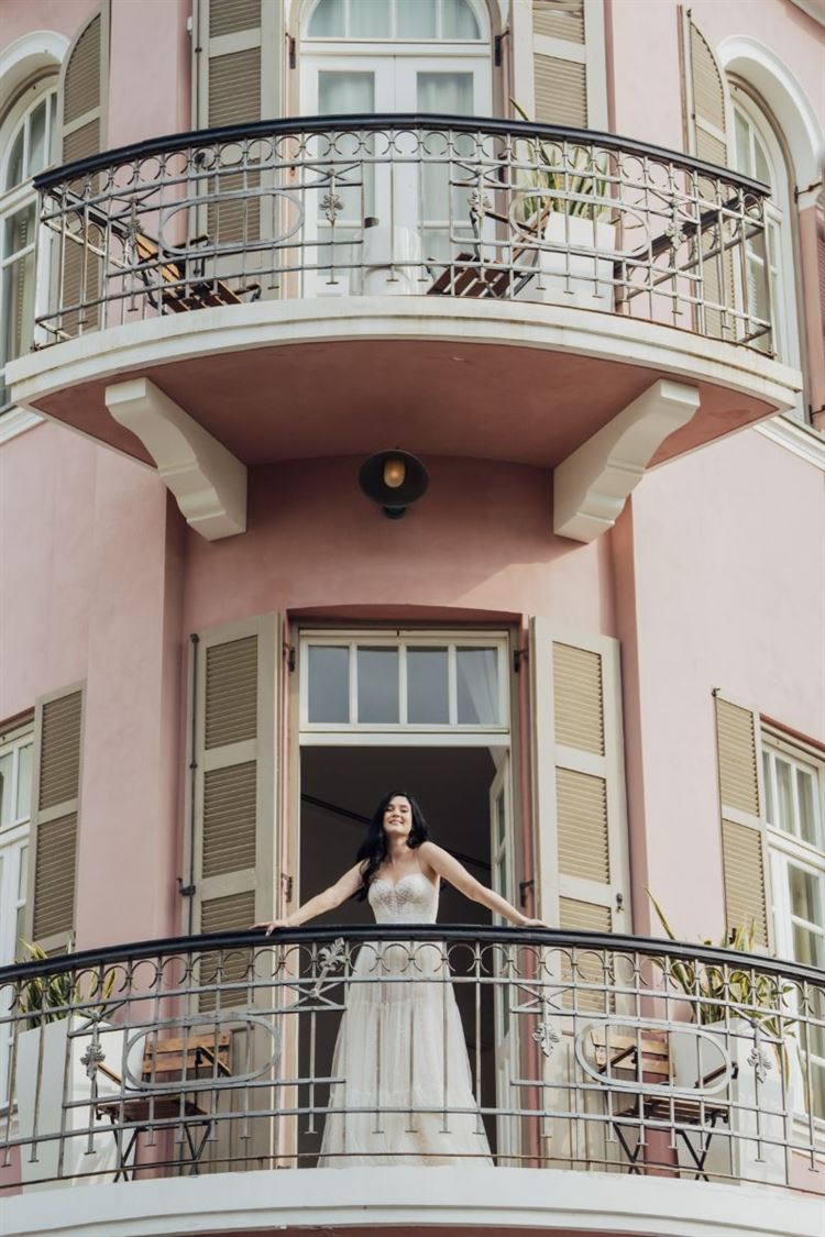 החתונה של קטיה גלפמן ודולב הדר (צילום: עידן מרציאנו)