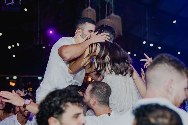 החתונה של מורן פרידמן וירדן ניצני (צילום: אלי ראול)