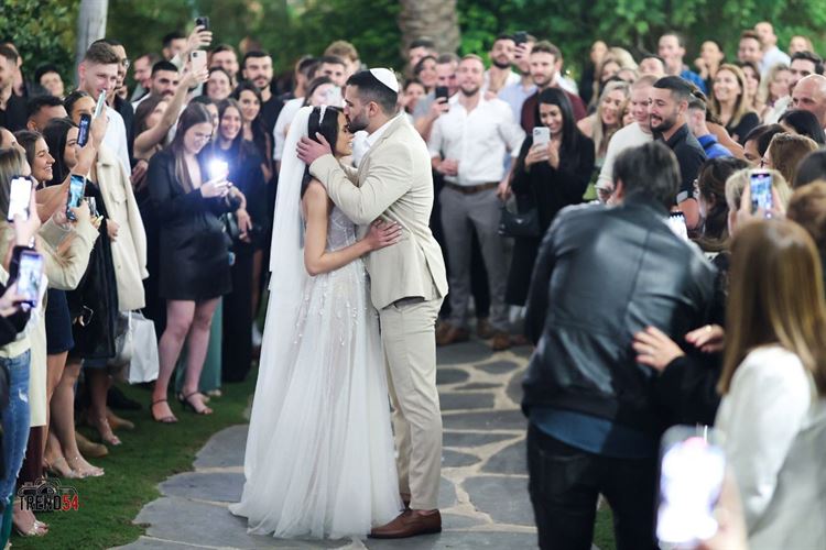 החתונה של מורן פרידמן וירדן ניצני (צילום: אלי ראול)