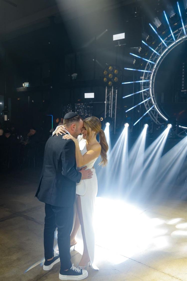 החתונה של עמית וידל ומאיר לוטטי (צילום: ברנז'ה צלמים)