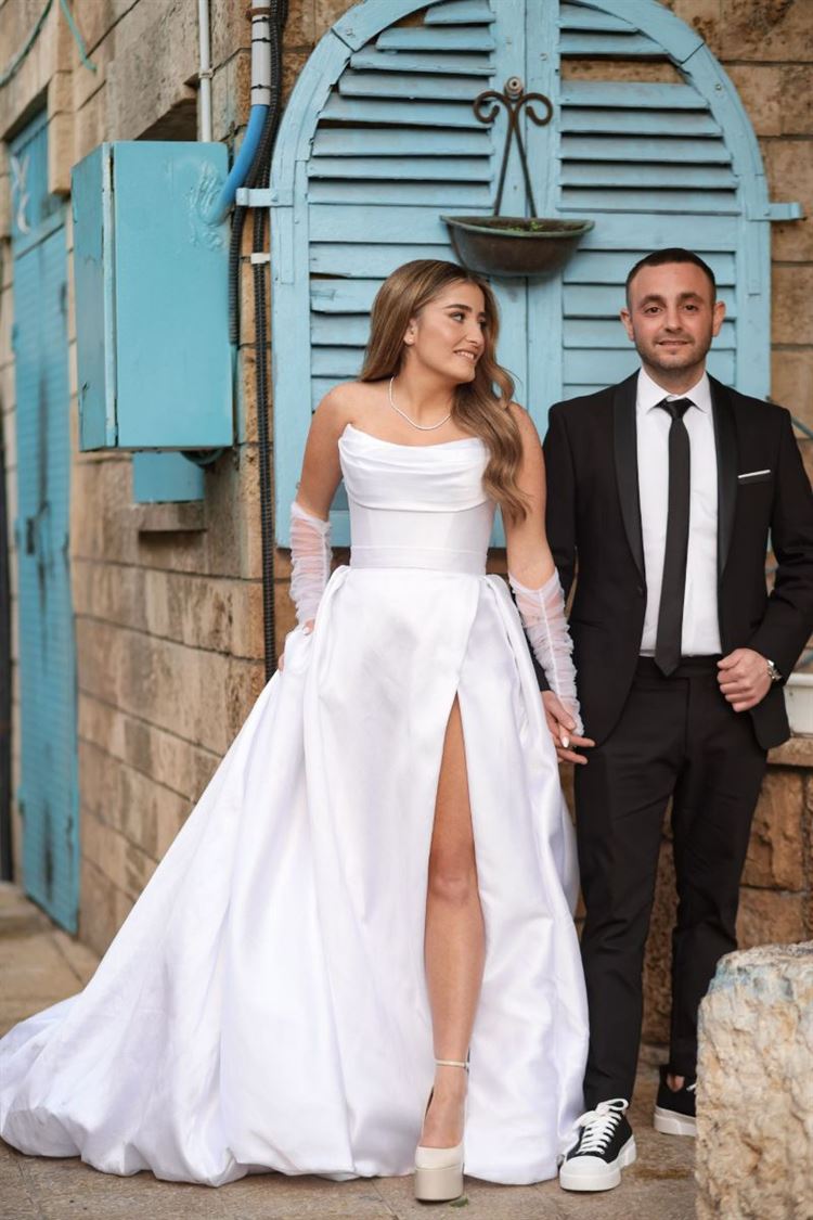 החתונה של עמית וידל ומאיר לוטטי (צילום: ברנז'ה צלמים)