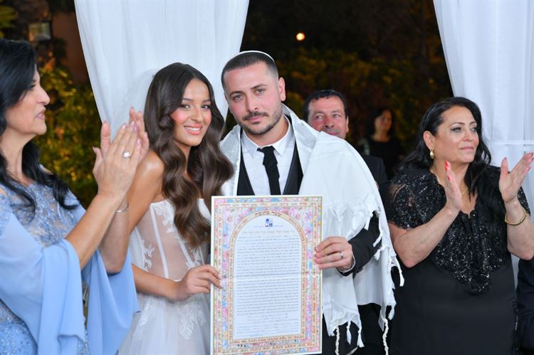 החתונה של חן חזן ואלעד אלגזר (צילום: דיימונדס צלמים)