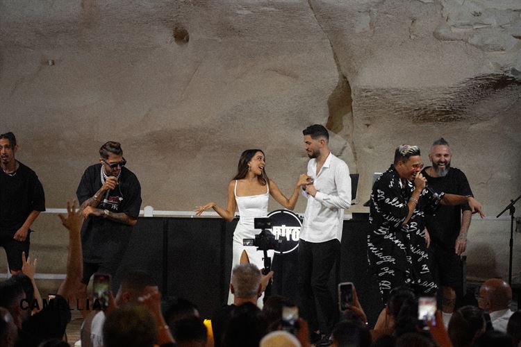 החתונה של אליה שטרית ואליאור בן נון (צילום: פיני קמליה)