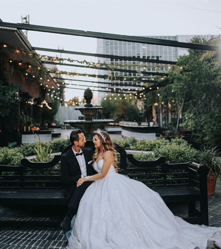 החתונה של טניה טל ועידן (צילום: אלעד סאסי)