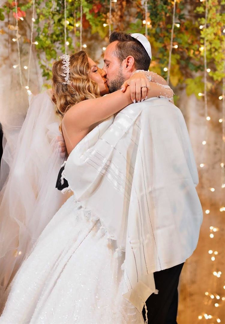 החתונה של טניה טל ועידן (צילום: אלעד סאסי)