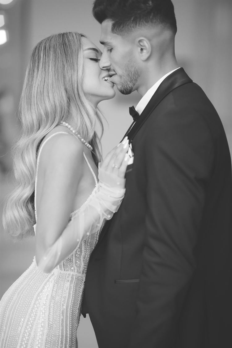 החתונה של עמית חסון וירדן כהן (צילום: אלון אנקונינה)