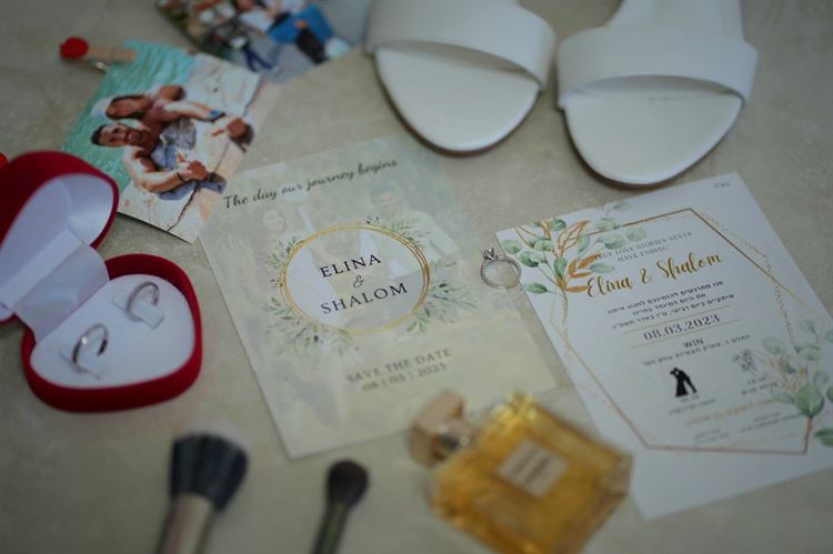 החתונה של אלינה חאיט ושלום ג'רבי (צילום: אייל צלמים)